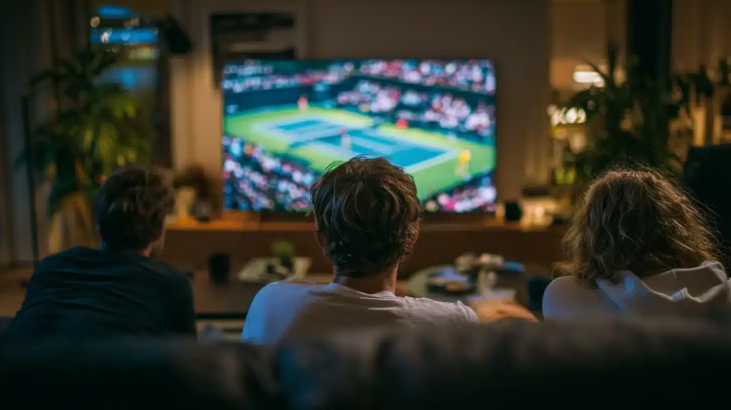 Tennis på TV